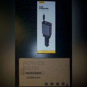 Car Charger & Power Bank